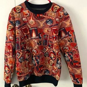 Zara Jaquard Sweatshirt